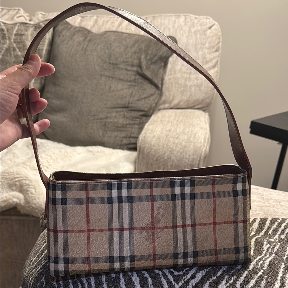 Burberry Tan and Brown Belt Bag